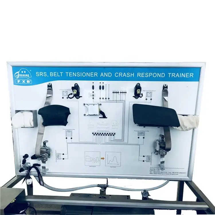 Car teaching equipment AirBag and Seat Belt Retractor System Training Panel