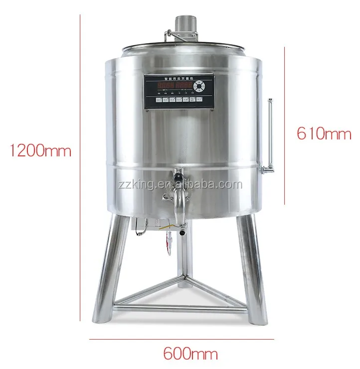 Резервуар для стерилизации молока, сока, меда, 30 л, 50 л, 100 л, 150 л