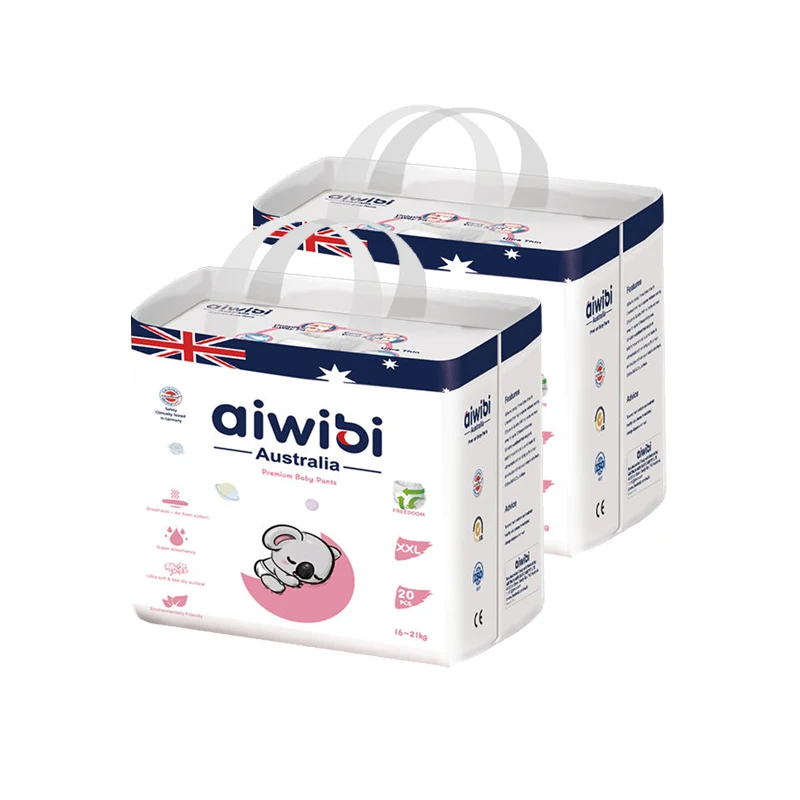 Healthy Aiwibi Baby Care Products Super Soft Universal Skin Friendly Light Baby Diapers Training Pants