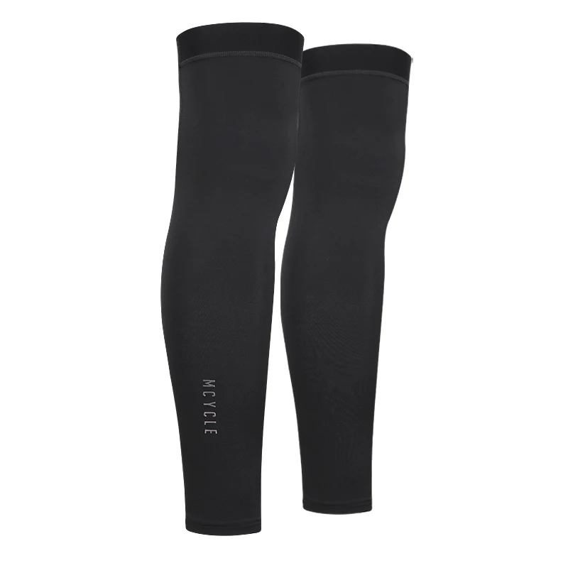 Mcycle Summer Sport Leg Warmer Breathable Bicycle Leg Sleeves UV Protection Anti-slip Cool Cycling Leg Warmers