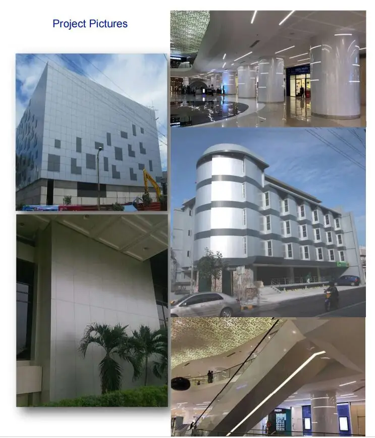alumetal cladding exterior wall alucobond  acp sheets for residences coat