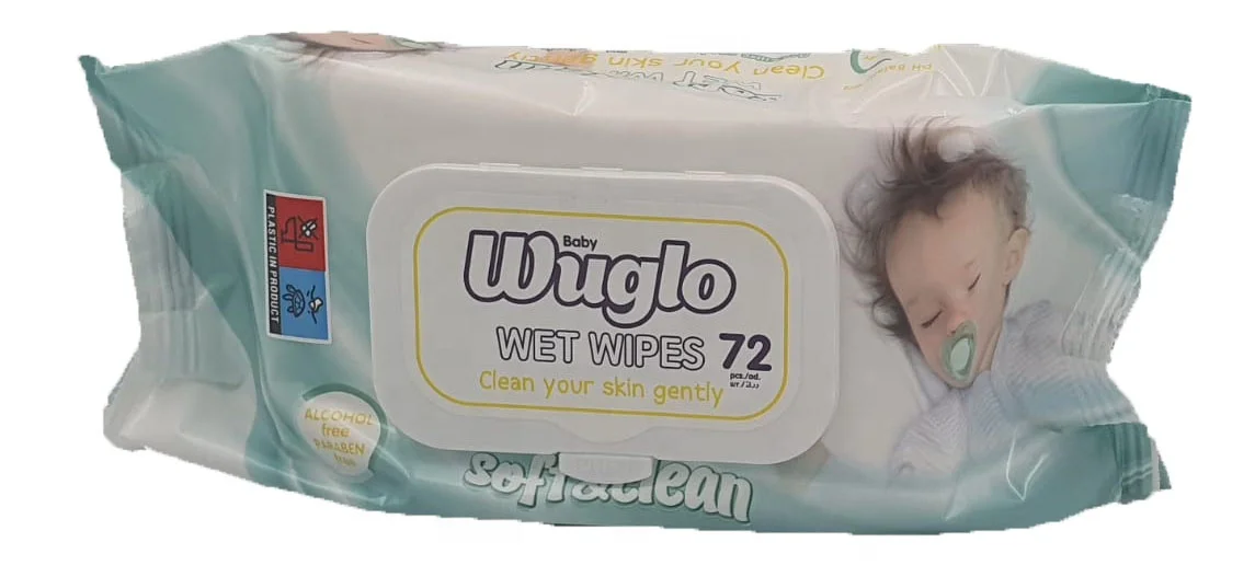 WUGLO WET WIPES ANTI-BACTERIAL CLEANING PRODUCTS BABY MADE in TURKEY FACTORY PRICE