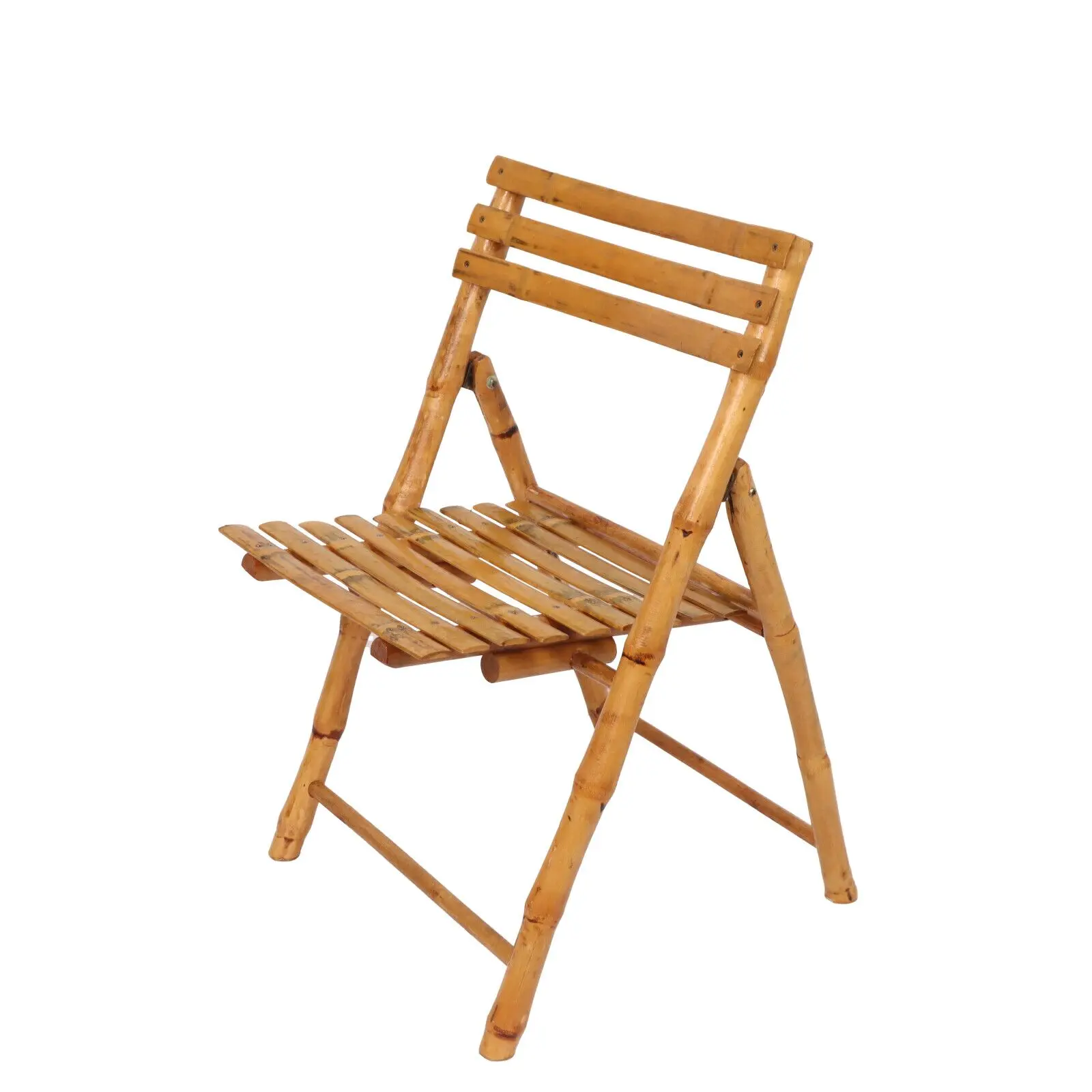 Hot selling outdoor  fold design  bamboo chair for event garden rental sale