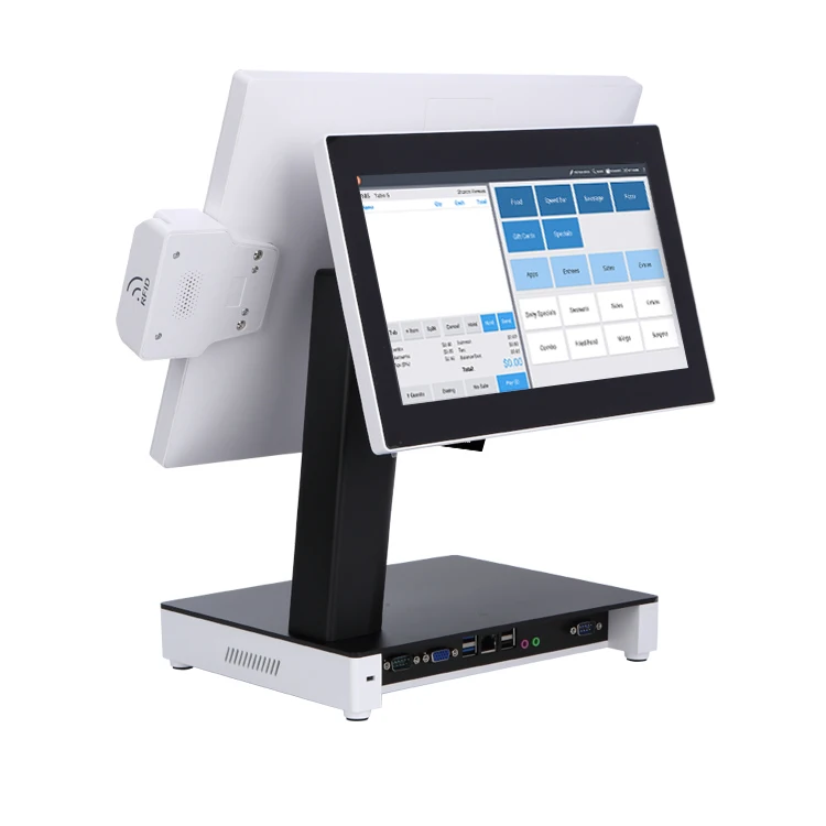 Best  Intel J1900/ J6412 / I3-1115G4 Rk3288 / Rk33568 Point Of Sale Cash Drawer Barcode Pos System