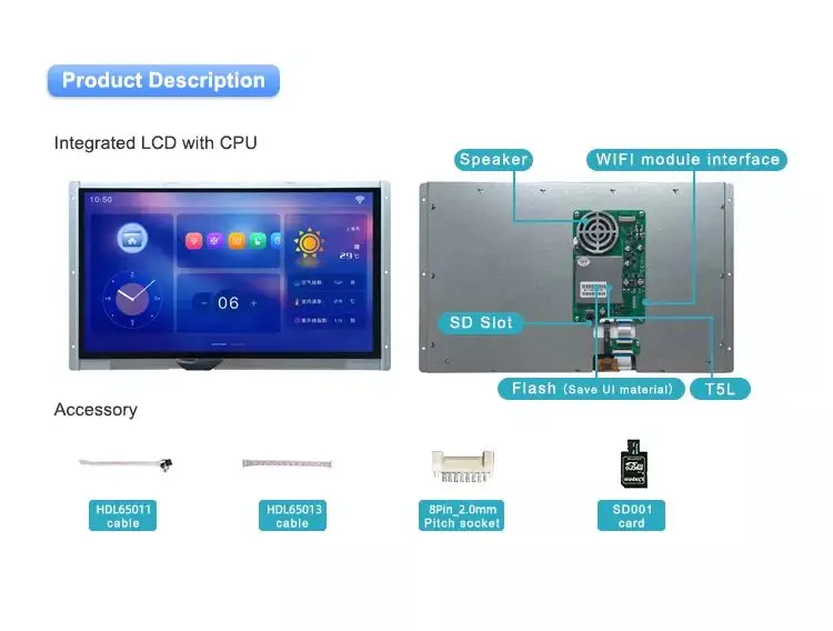 SG 15.6 Inch DMG19108C156_03WTC Touch Display LCD screen and controller for IPL diode laser yag laser RF machine spare parts