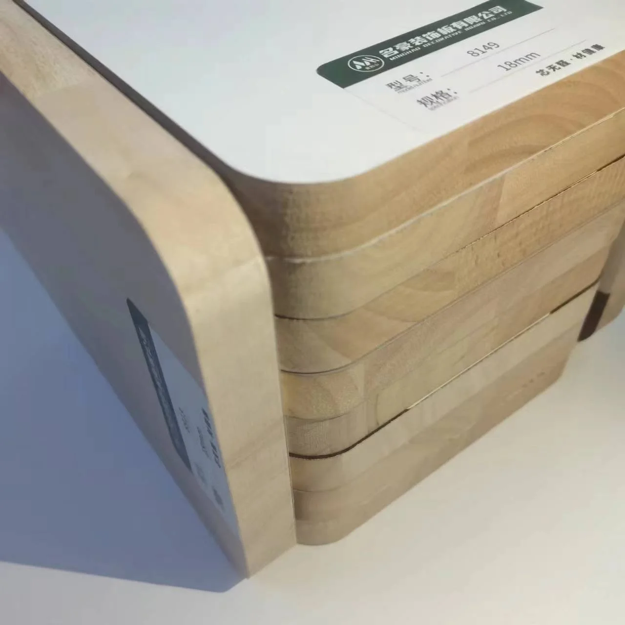 Moisture-Proof Easy Clean Rubber Wood Board Raw Panel with E2 Glue for Furniture and Building Finger Joint Design