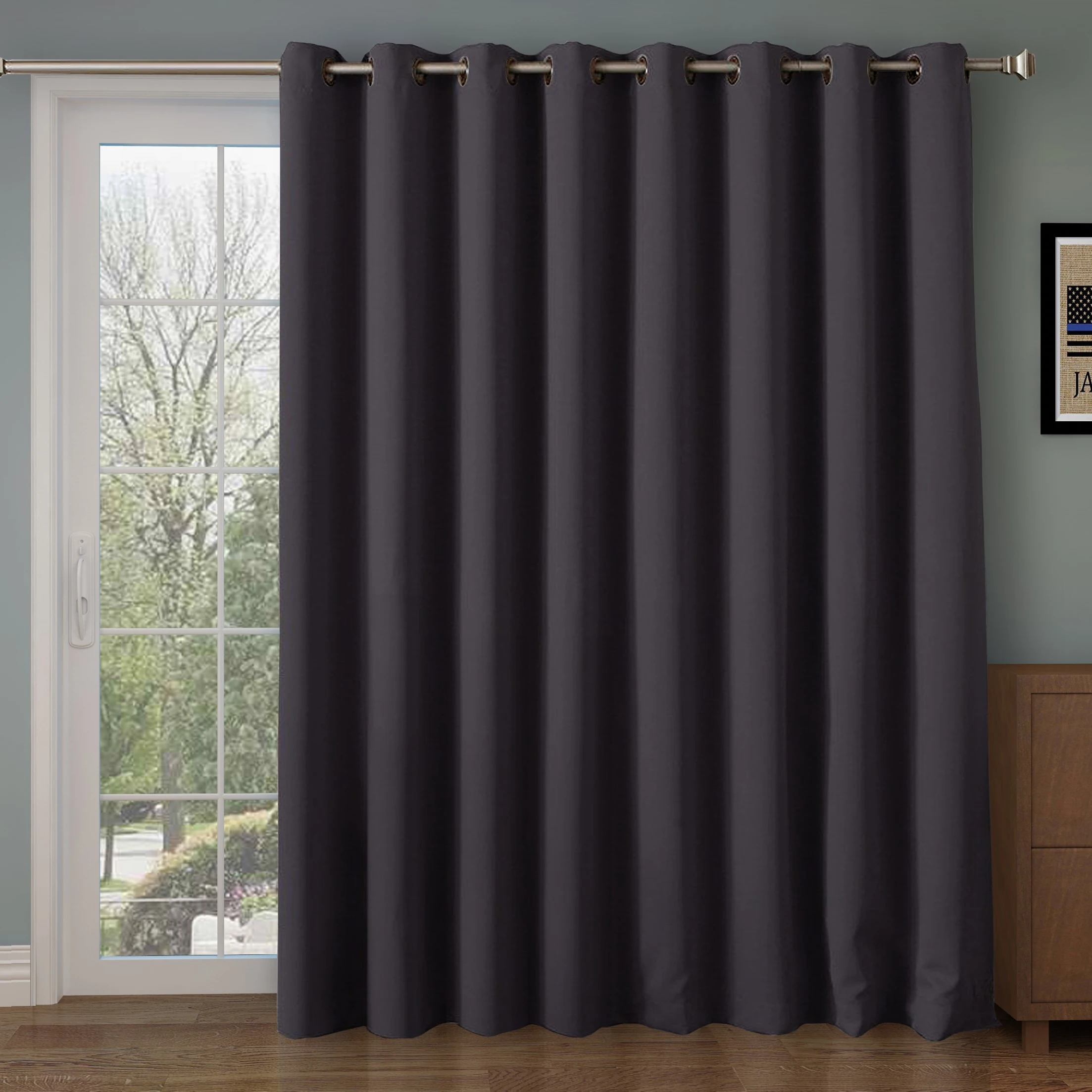 Hot Sale custom Various color 100% Polyester Blackout Curtains & drapes for Home Bedroom