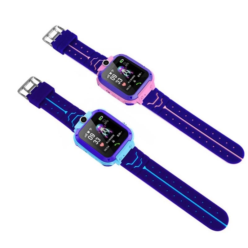 
Amazon Hot Sale Q12 Smartwatch Waterproof 2G Child Anti-Lost SOS Call GSM LBS GPS Location Kids smart watch Q12 