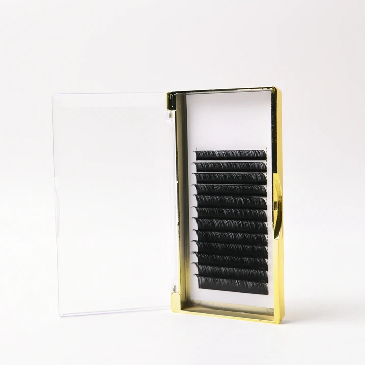 eyelash extensions tray premium pbt fiber eyelash extensions eyelash extension ready made