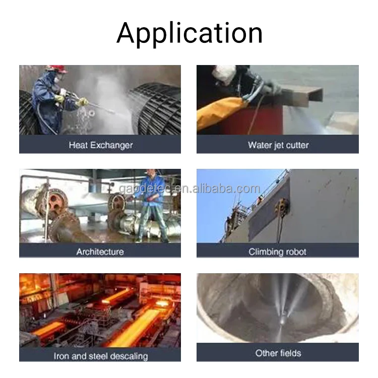 hydroblasting equipment high pressure cleaner concrete water shot blasting machine