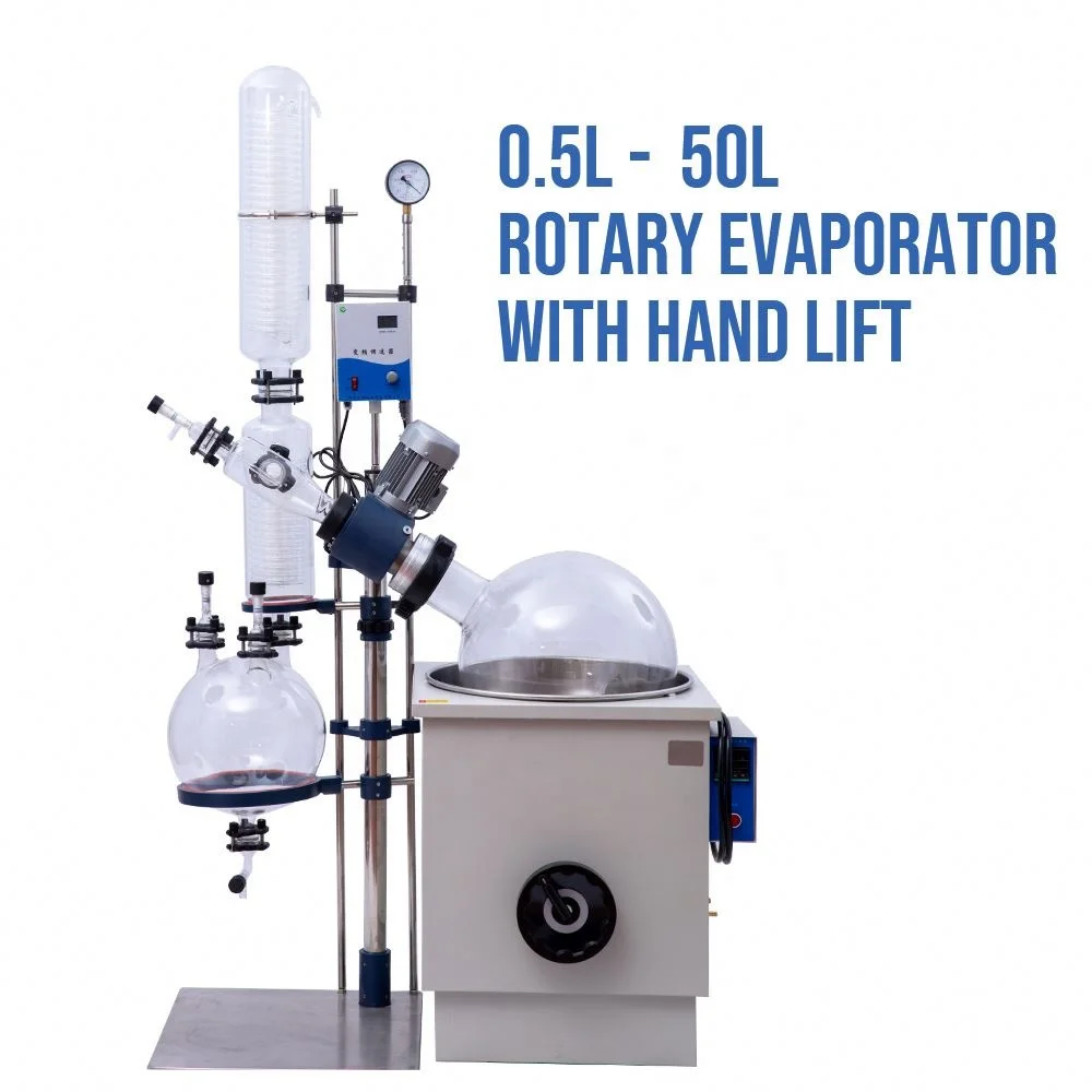 English Food Rotary Evaporator With Dust Collector