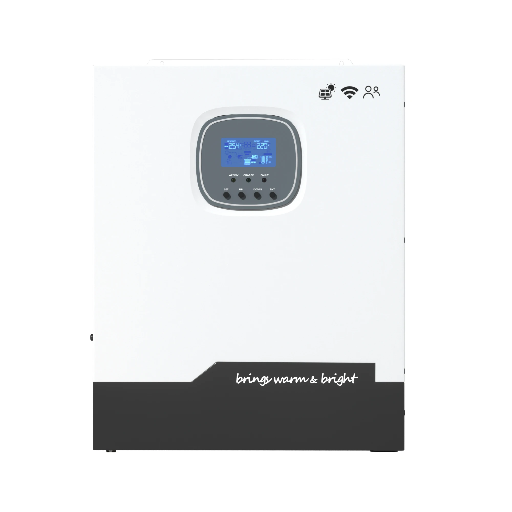 SDPO-5500-48-MPPT-100 Input 80A Input Current 48V DC Pure Sine Wave Solar Inverter Hybrid Solar Inverter