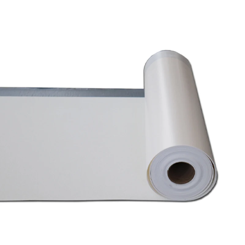 Non-asphalt based waterproof membrane Roofing engineering Polymer prelay type HDPE self-adhesive waterproof coil