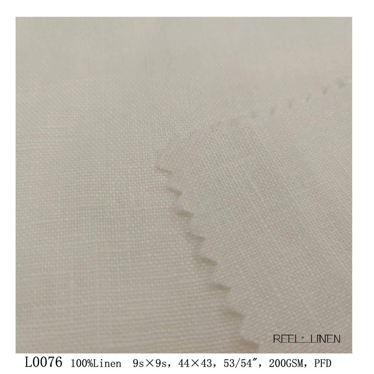 Linen Supplier Hot sale 100% Flax linen fabric French PFD fabric for home textile pure linen fabric