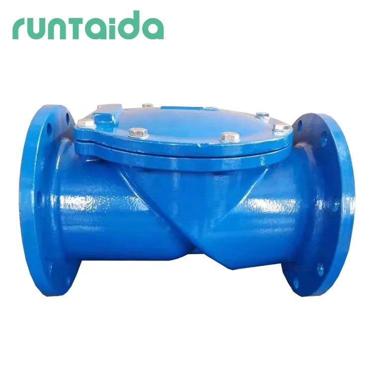 Ductile Iron PN10 DN200 Horizontal Double Flange Water Disc Check Valve