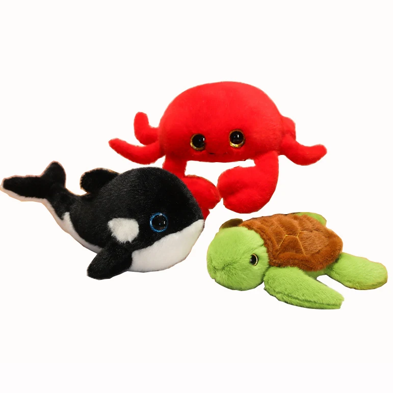 Custom stuffed Marine animal series plush toys children birthday gift home decoration