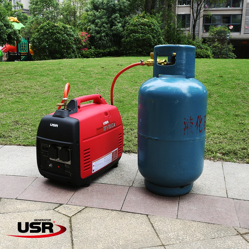 dual fuel generator LPG & GASOLINE  inverter type for homeuse 2kw EV20i-LPG220v 240v 110v 50Hz 60Hz