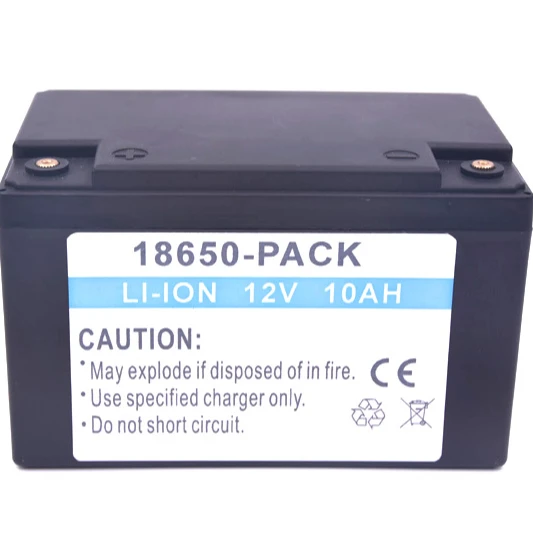 Оптовая продажа литиевая аккумуляторная батарея INR 10Ah 12V 18650 большой емкости ICR для электроинструментов