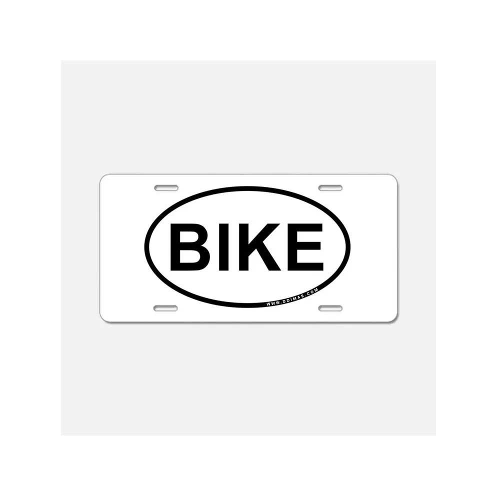 Sublimation Personalized Blank Aluminum License Plates Car Number Tags 3X6/6X12in