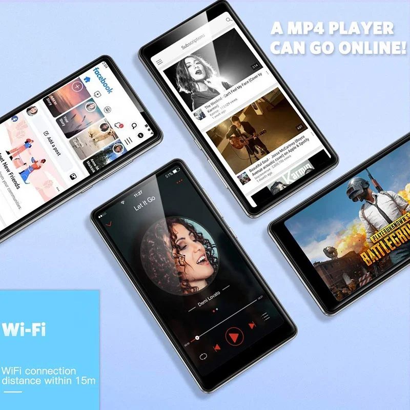  2020 BENJIE Android MP4 плеер с 3 5 дюймовым сенсорным экраном камерой и