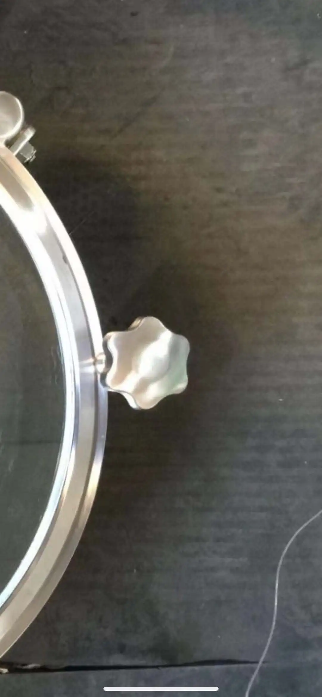 OEM/ODM Mirror Polished  24 inch Sanitary stainless steel SS316L  Round Pressure Manway    240 Series