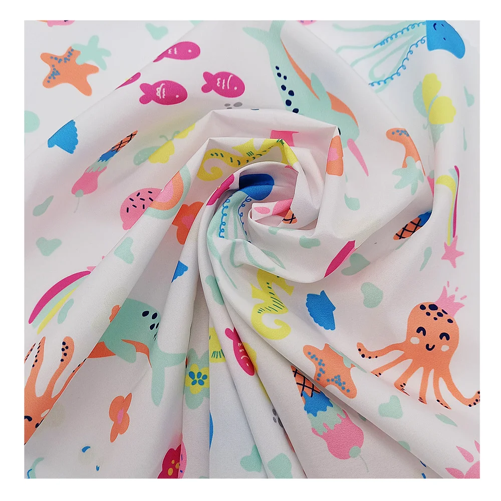 100%polyester microfiber fabric new design custom digital print fabric peach skin pocket for jeep door