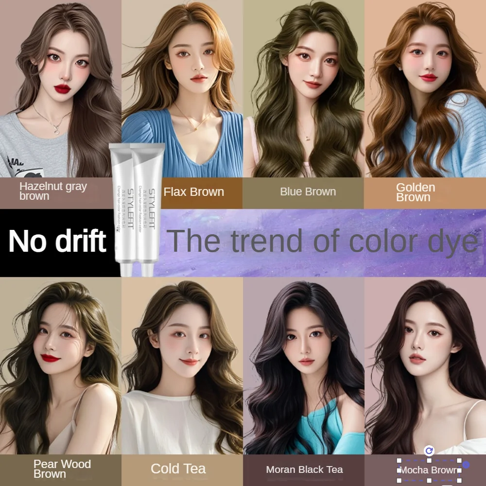 OEM Custom Use For Japanese Hair Dye Halal Hair Color Selling  Brand High Quality  Private Label ColorFor Professional Salon