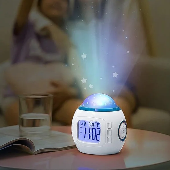  KH-CL025 рекламный подарок для детей музыкальный синий светодиодный лазерный ночной Светильник Звездный проектор с