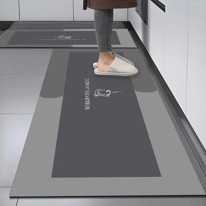 Diatom mud kitchen room mat and carpet