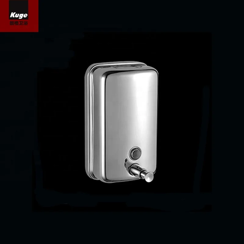 Wall Mount Bathroom Liquid Soap Dispenser Stainless Steel Commercial Soap Dispenser