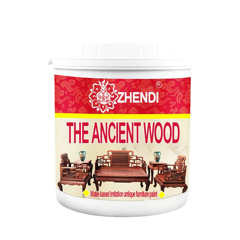
ZHENDI Waterborne Wood Paint factory supply spray wooden paint for furniture sofa chair 