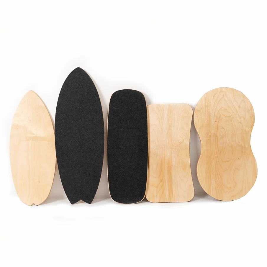 High density Balance Board Trainer Roller Board for Exercise Athletic Training and Board Sports improving Core Strength