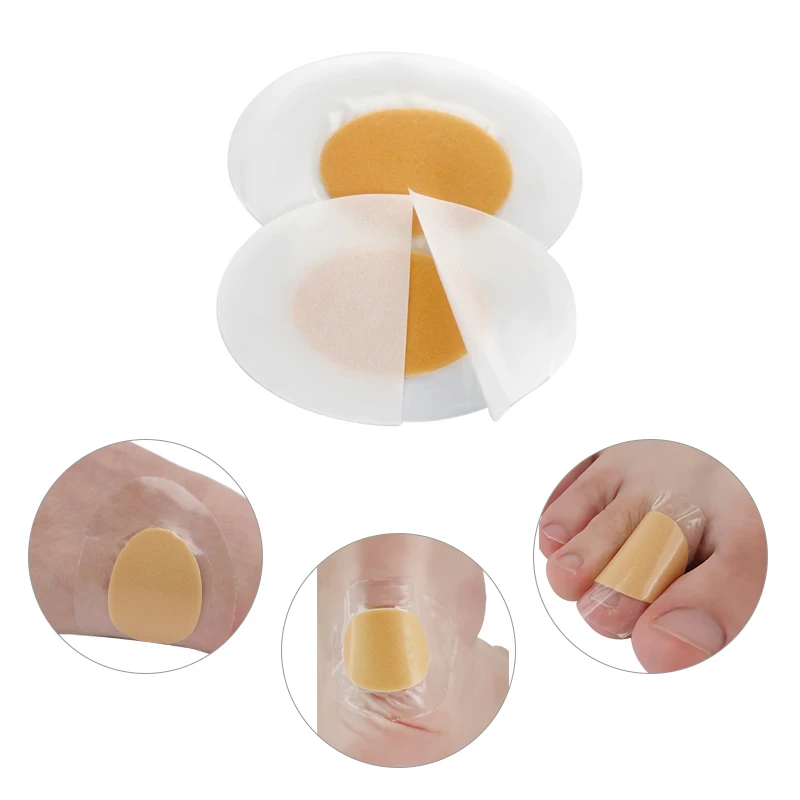 High Heel Blister Bandages Waterproof Hydrocolloid Plaster Adhesive Anti-Wearing Heel Gel Sticker