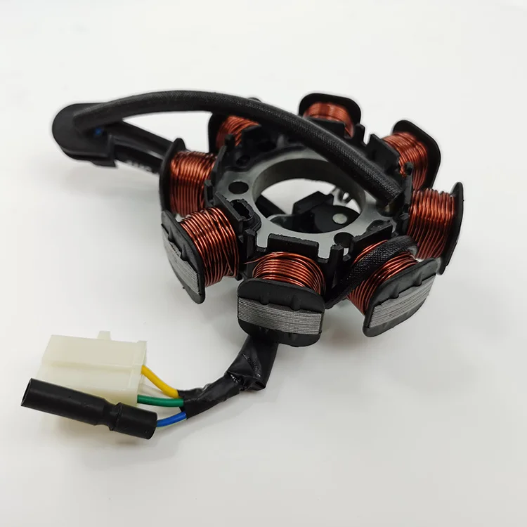 RD-25415-024 Motorcycle Magneto Generator Stator Coil New 8-coil 8 Pole AC Magneto Stator