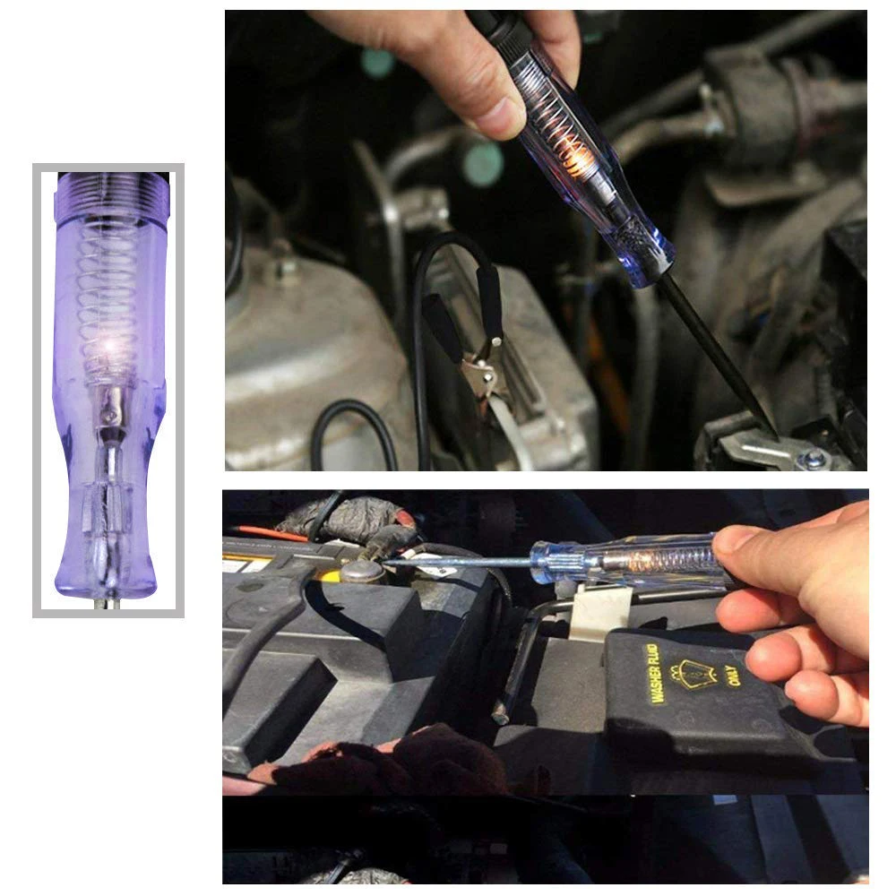 DC 6V-12V-24V Voltage Test Pen Electrical Circuit Tester Detector for Automotive/Car/Sedan/SUV/ RV/Auto/Truck