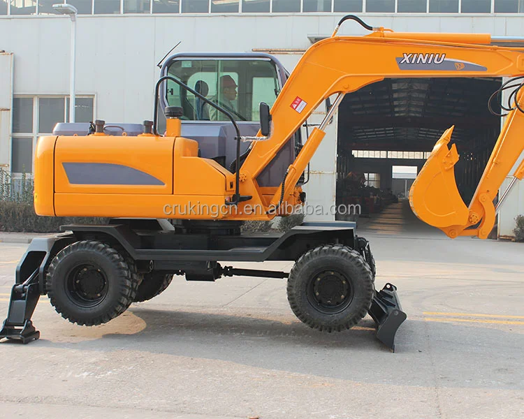 RHINOCEROS Brand New 8.5 Ton WHEEL Mini Excavator