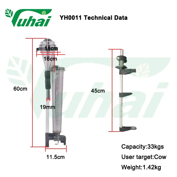 TRU-TEST Single Bottle- Mike Meter / Cow Digital Mike Meter System
