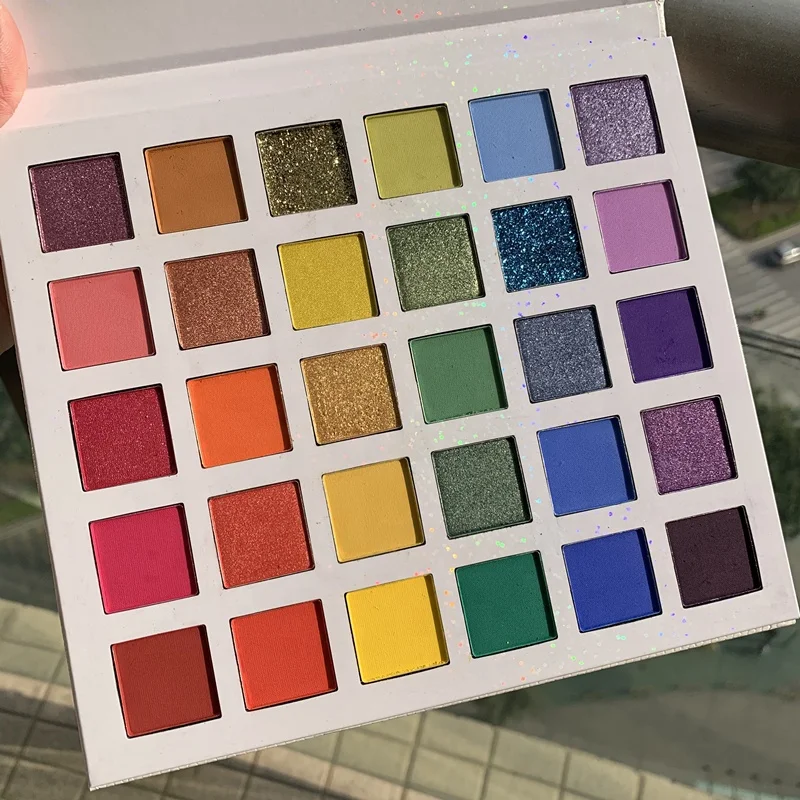 
Best selling longlasting OEM 25 luxury color eyeshadow private label eyeshadow palette 
