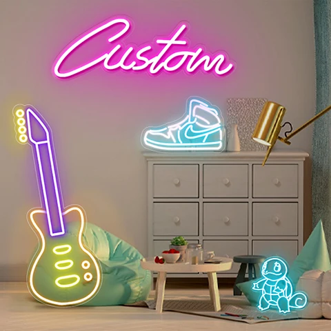 Rebow High Quality Wholesale Price Sign Led Neon Sign Luminous Letters Neon Sign For Wedding Decor