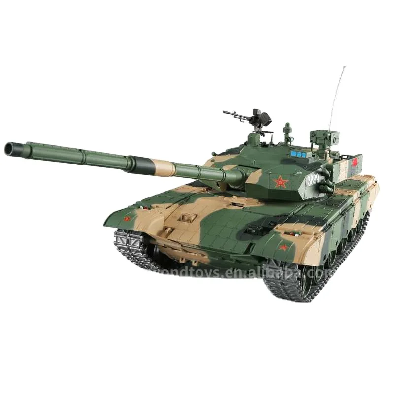 1/16 Scale Radio Remote Control Chinese ZTZ 99A MBT Air Soft Battle Tank with Smoke & Sound