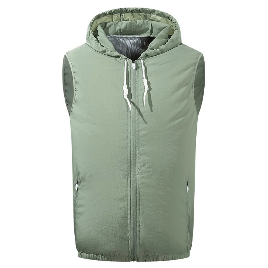 2023 summer cooling outdoor worker clothes sunscreen lightweight clothing air-conditioned cooling vest for wholesale