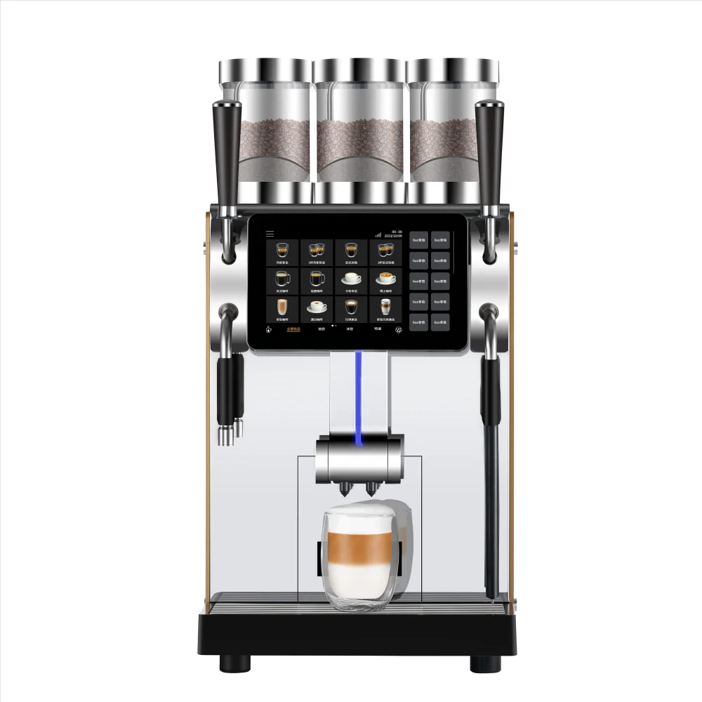 Dr.Coffee coffee master 300 новый дизайн полностью автоматическая кофемашина с кофемолкой для бизнеса