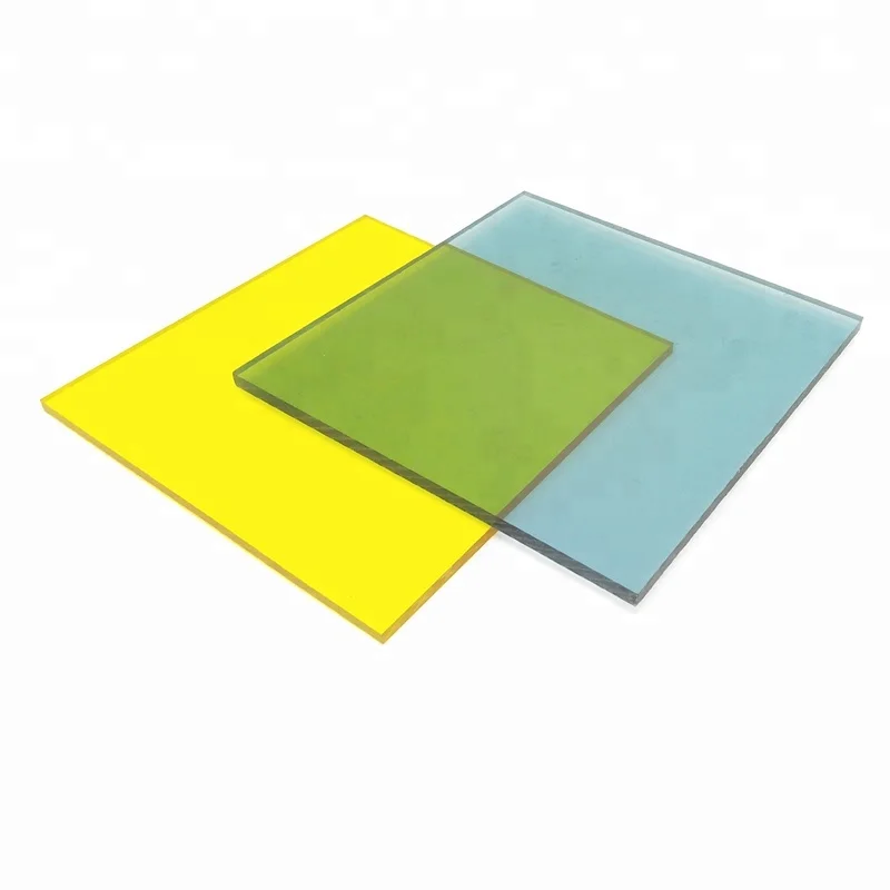 Transparent Plastic Skylight Cover Solid Polycarbonate Sheet Price Policarbonato Flat