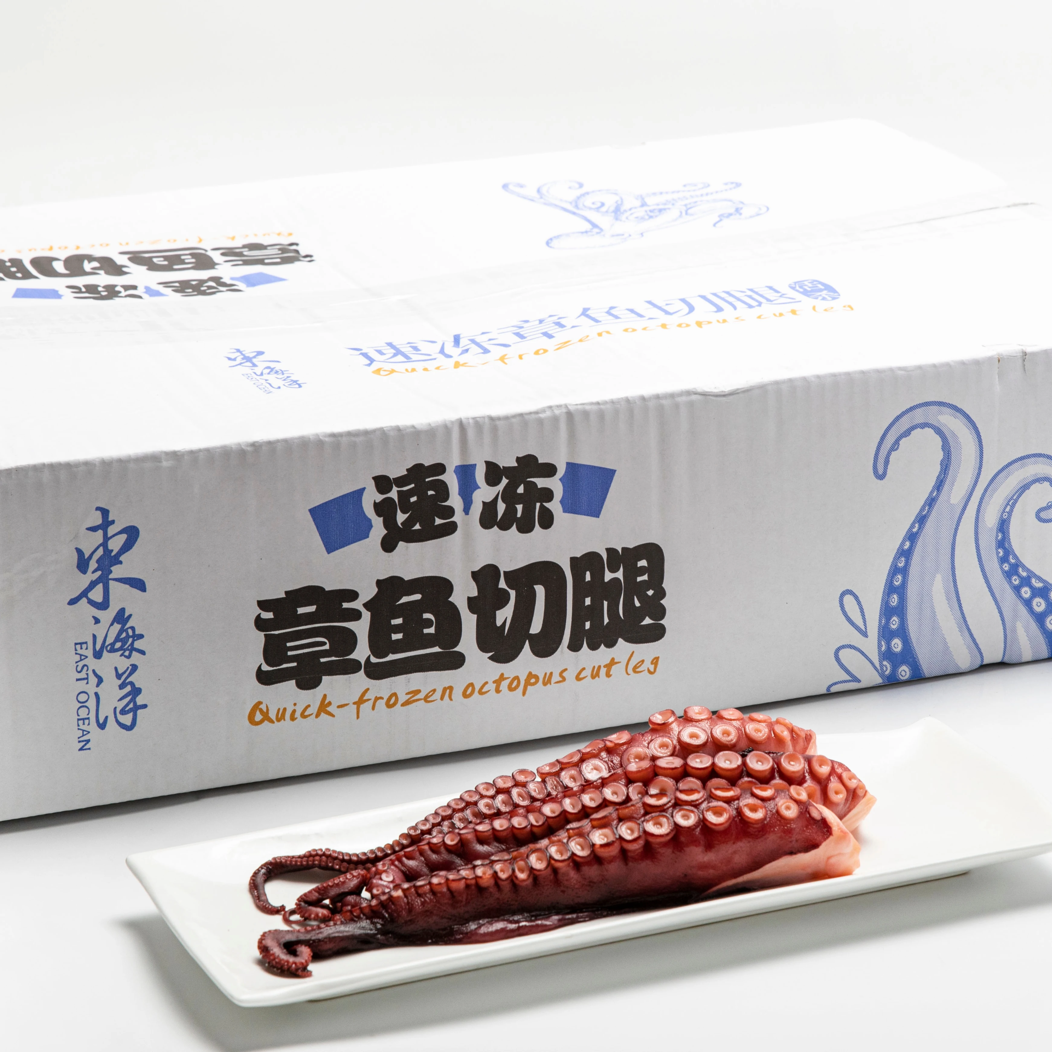 Японские щупальца осьминога из морепродуктов замороженные руки для суши-ресторана упаковка натурального полиэтиленового пакета Японская еда осьминог 2 3 кг нога