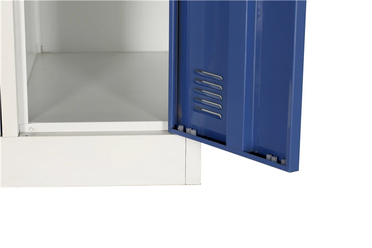 Customization service colorful metal lockers vertical filing cabinet with 6 doors gym or pool locker