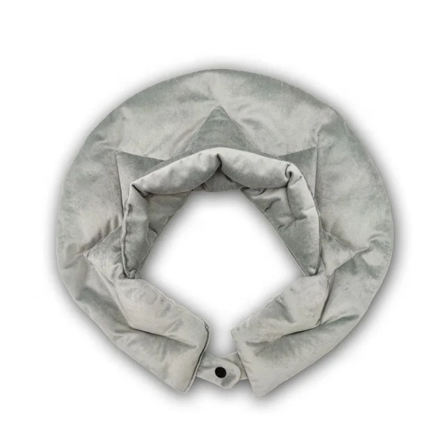 Microwavable heat pack flax seeds CE certificate Reusable Heat Pads Shoulder warmer for Pain Relief Muscle Ache Neck