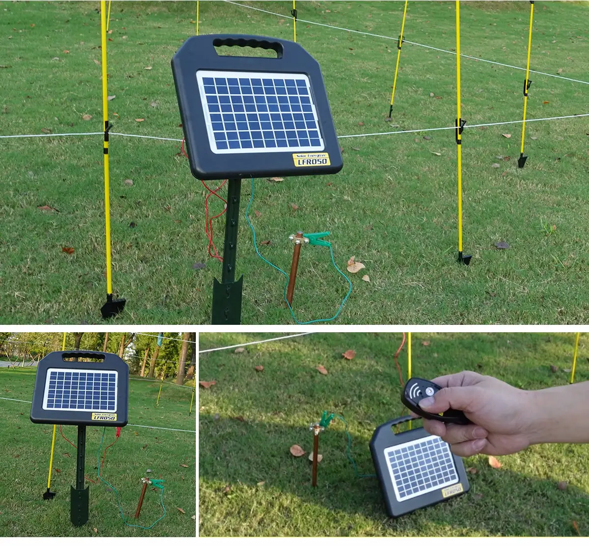 0.5 J Output Livestock Fence Solar Charger Electric Fence Energizer
