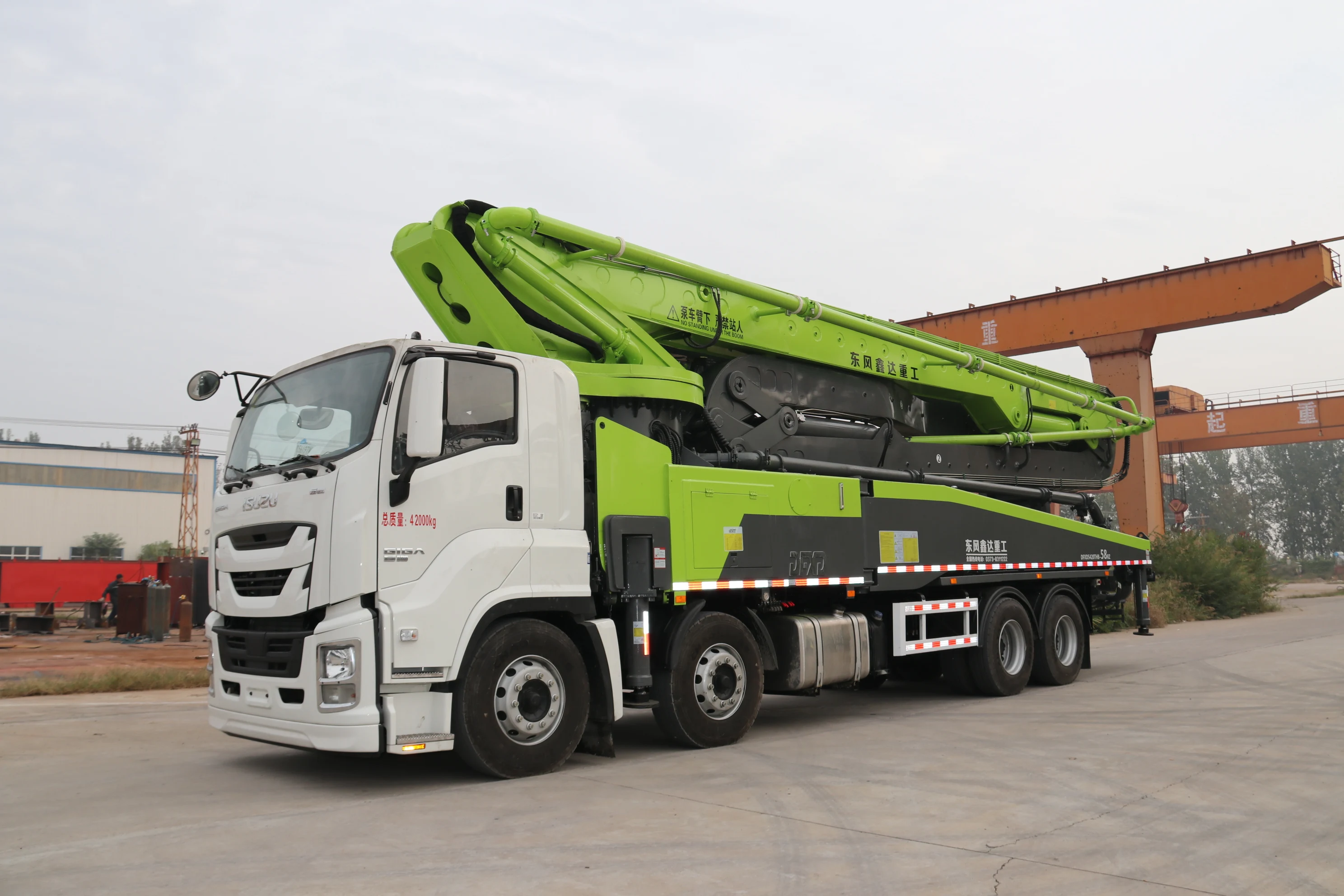 Concrete Pump Truck HB52K with newly brand for sale