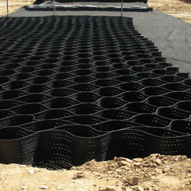 HDPE geocell Driveway Gravel Grid Geocell plastic geowebs good price for road works