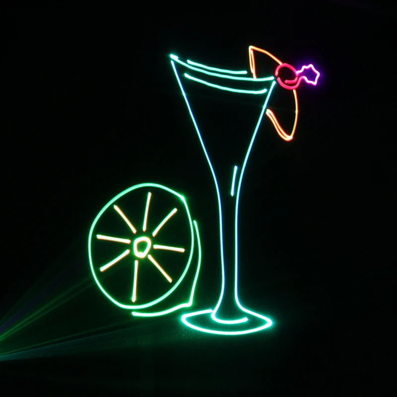 Wifi Laser Cube Projector 3W Animation Laser Projector Pro Wireless APP 3D Laser Cube Light